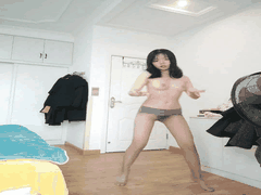 B站舞蹈UP主定制露脸裸舞_火辣身姿诱惑十足_1