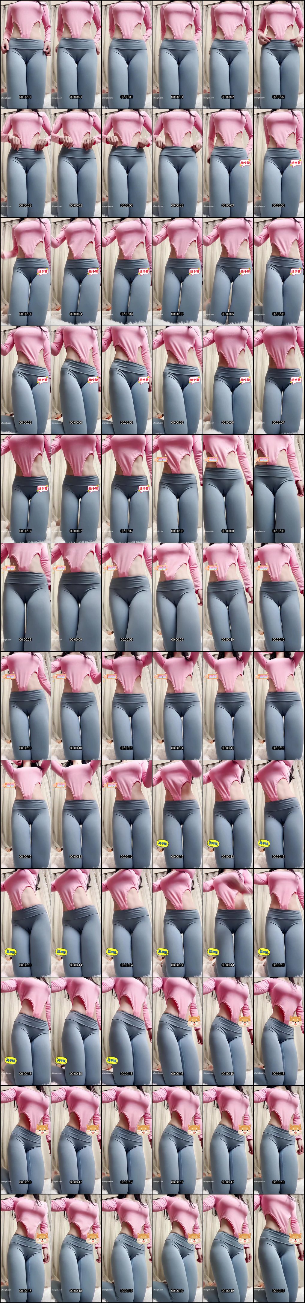 快手网红小软糖抱软糖极骚骆驼趾诱惑秀