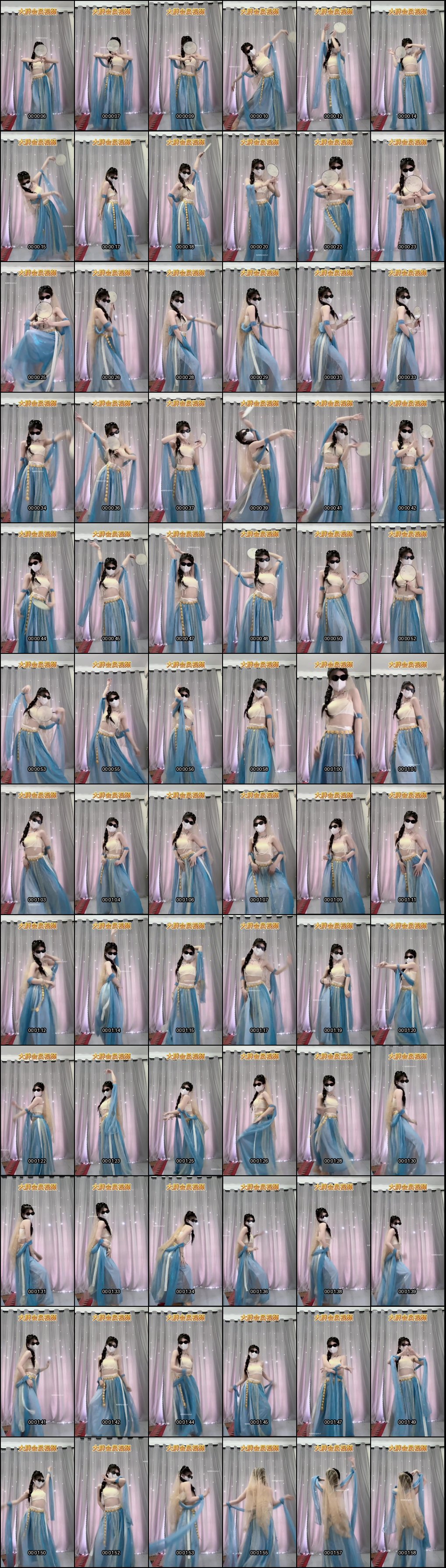 舞蹈专业大学生大胖惊艳一字马_反差魅力爆棚