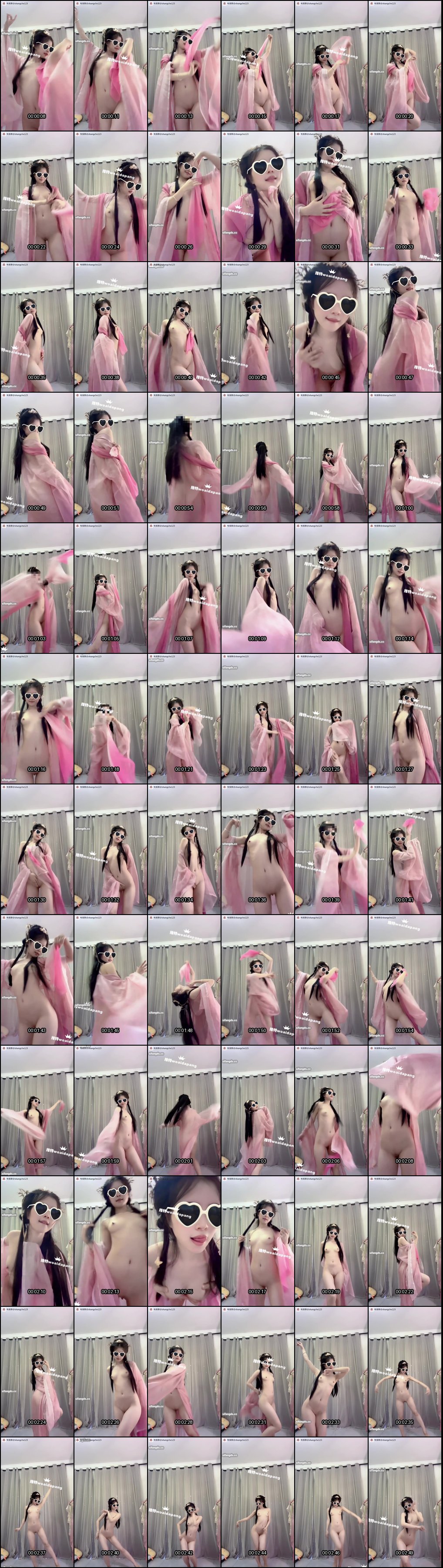 舞蹈专业大胖一字马逆天操作_反差大学生太撩人