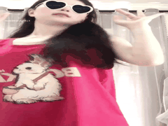 舞蹈专业大胖妹一字马超柔软_反差大学生惊艳表演