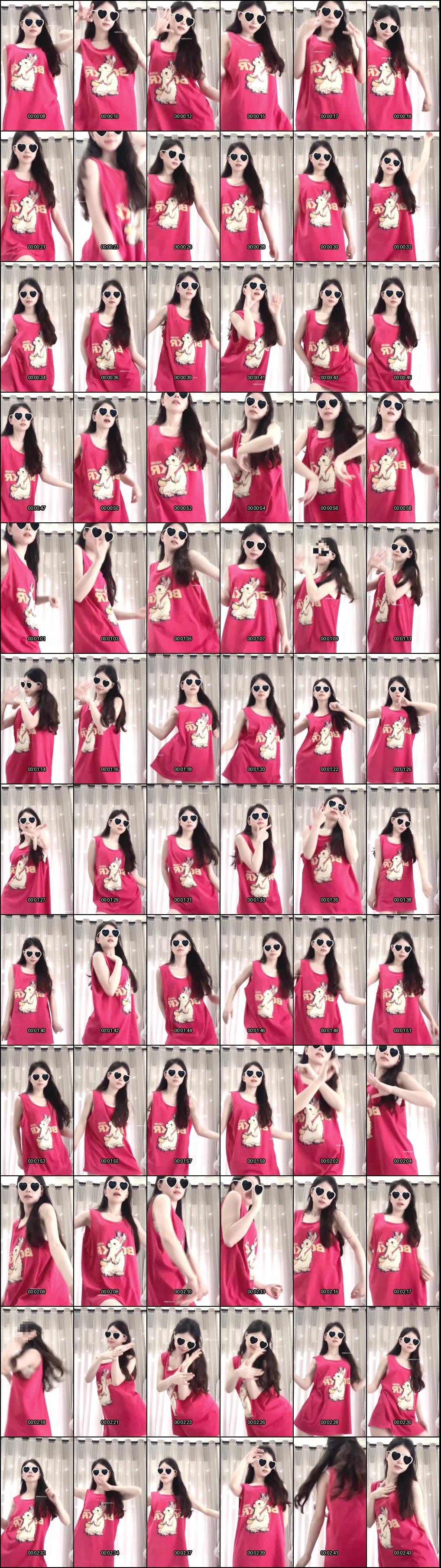 舞蹈专业大胖妹一字马超柔软_反差大学生惊艳表演