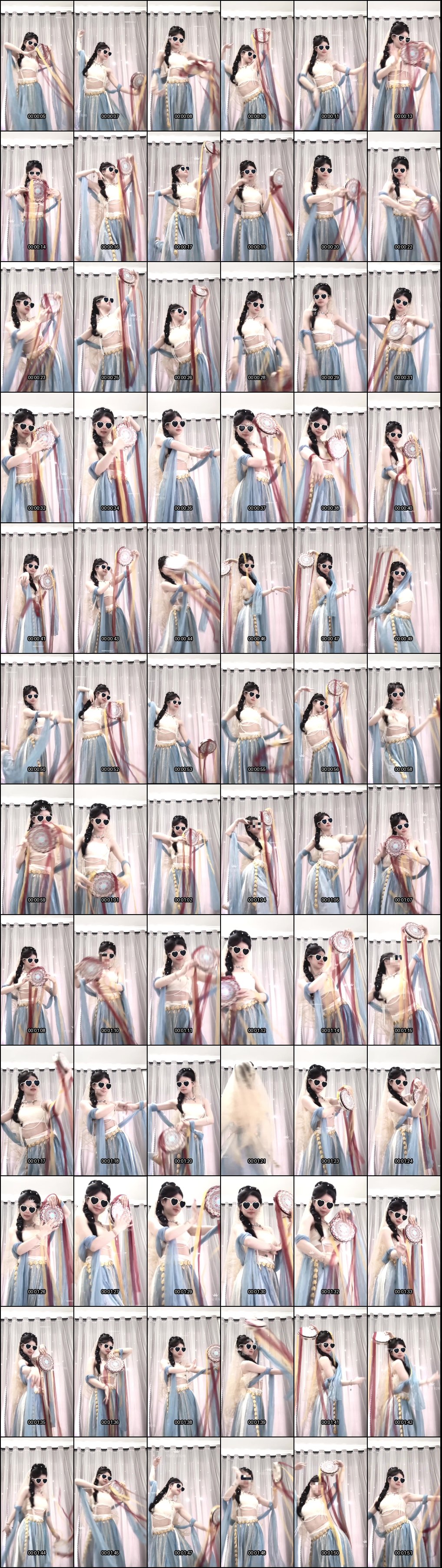 舞蹈系大胖妹一字马柔韧炸裂_反差大学生身材惊喜