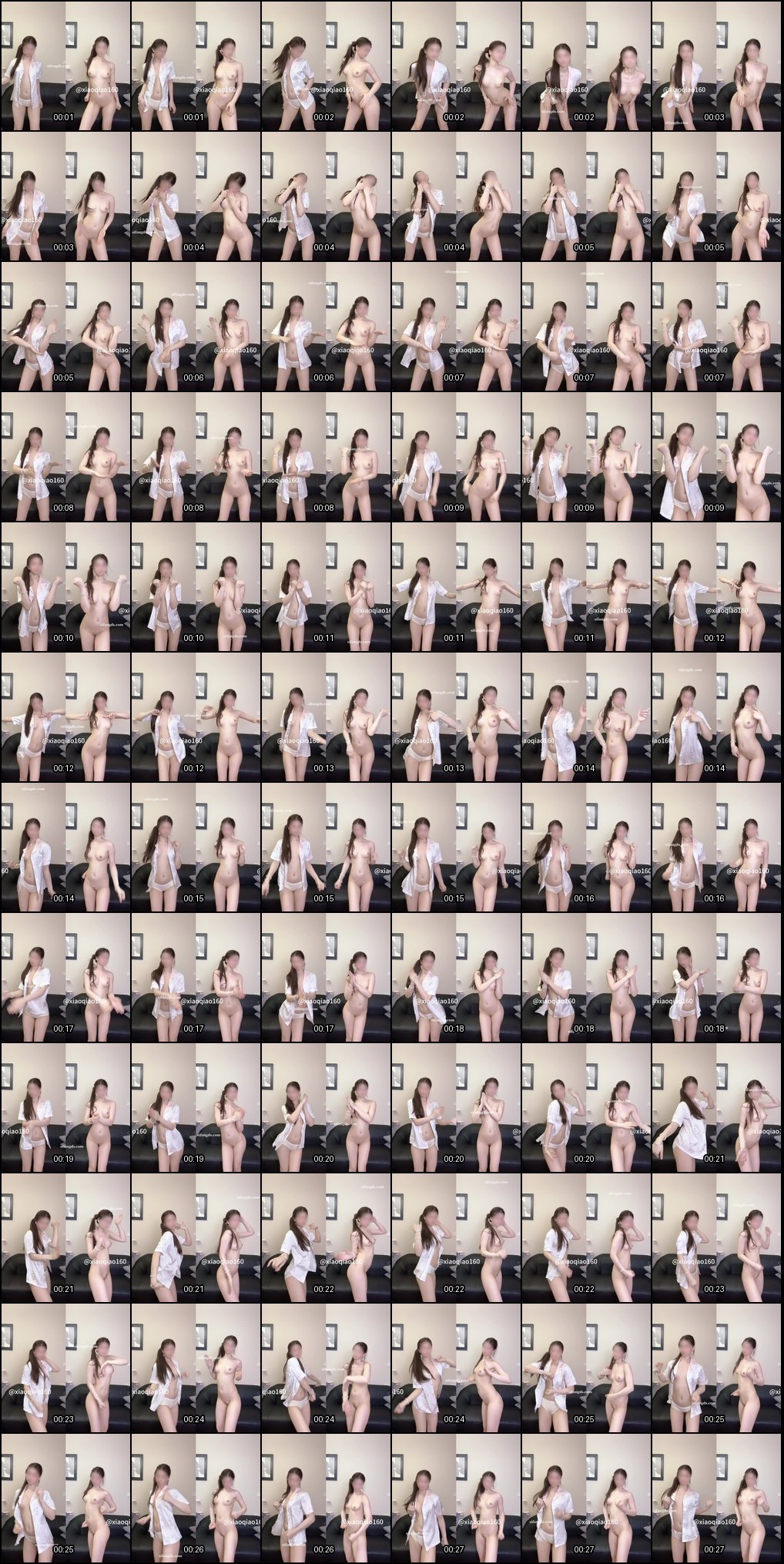 舞蹈专业萝莉小乔原以安双马尾白虎裸舞诱惑_3