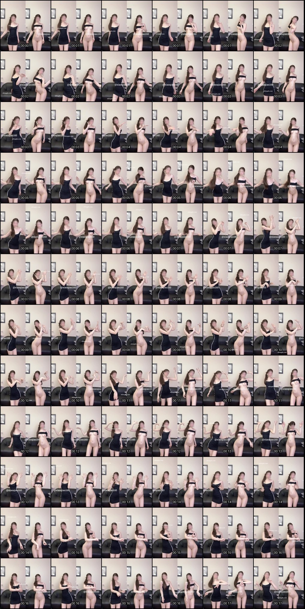 舞蹈专业萝莉小乔原以安双马尾裸舞_白虎身材诱惑十足