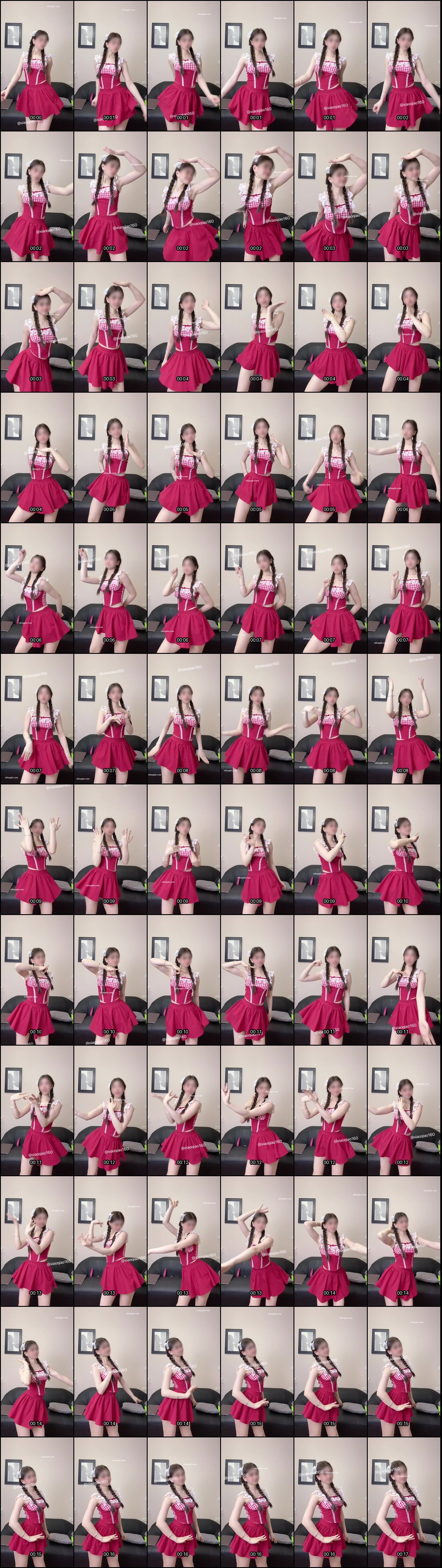 舞蹈系萝莉小乔原以安双马尾白虎裸舞诱惑