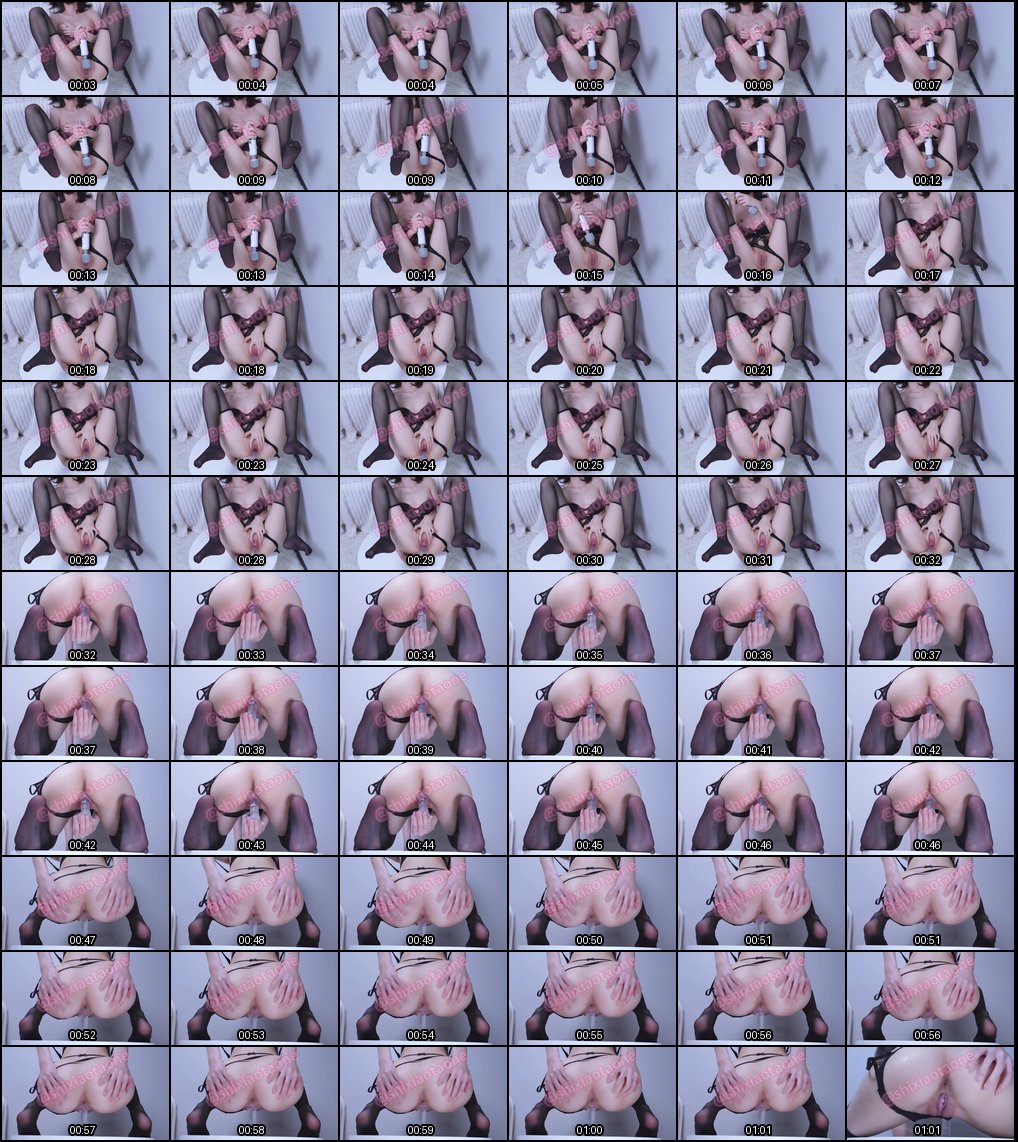 小桃呢白虎贫乳福利姬丝袜足交自慰诱惑_1