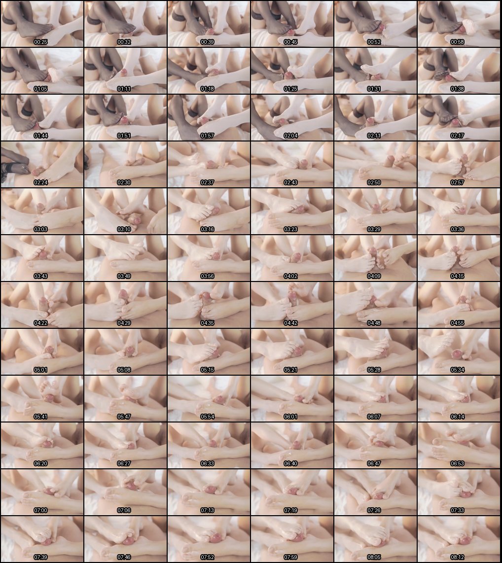 小鸟酱黑丝白丝双美少女超嫩玉足足交挑战_你能撑多久不射