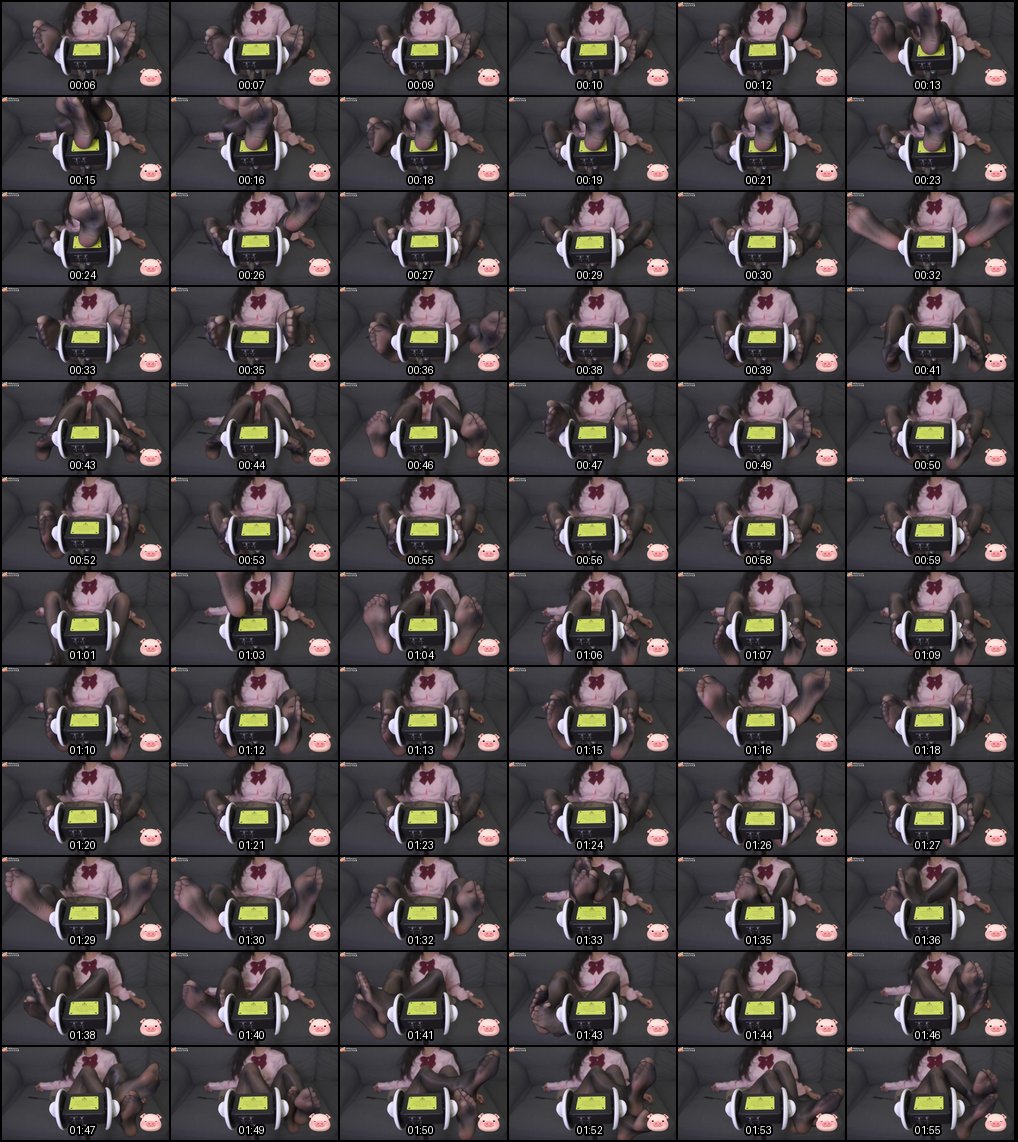 晴天小猪直播秀足ASMR，放松足部短视频