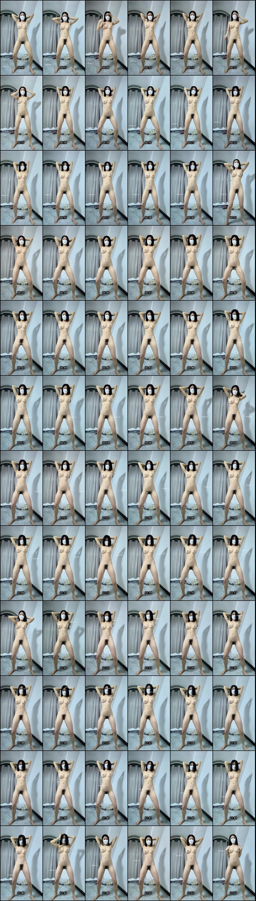 大学生嫩妹抖音风裸舞定制！科目三弹力插诱惑合集