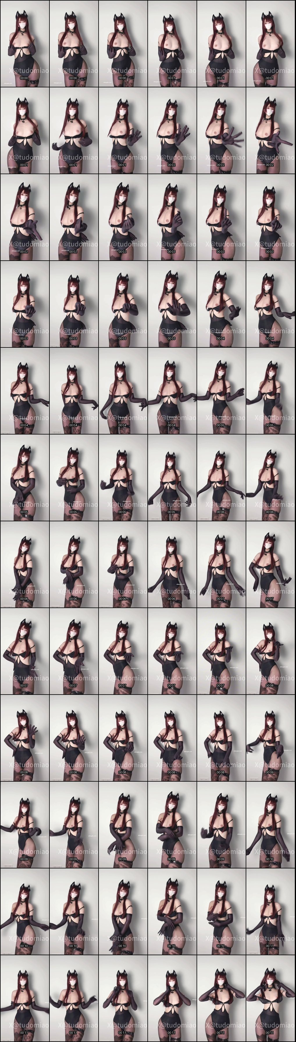 土豆喵又纯又骚推特顶级福利姬裸舞，专业抖音风诱惑表演