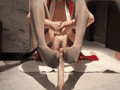 斗鱼主播小女巫露娜大尺度道具自慰喷水高潮