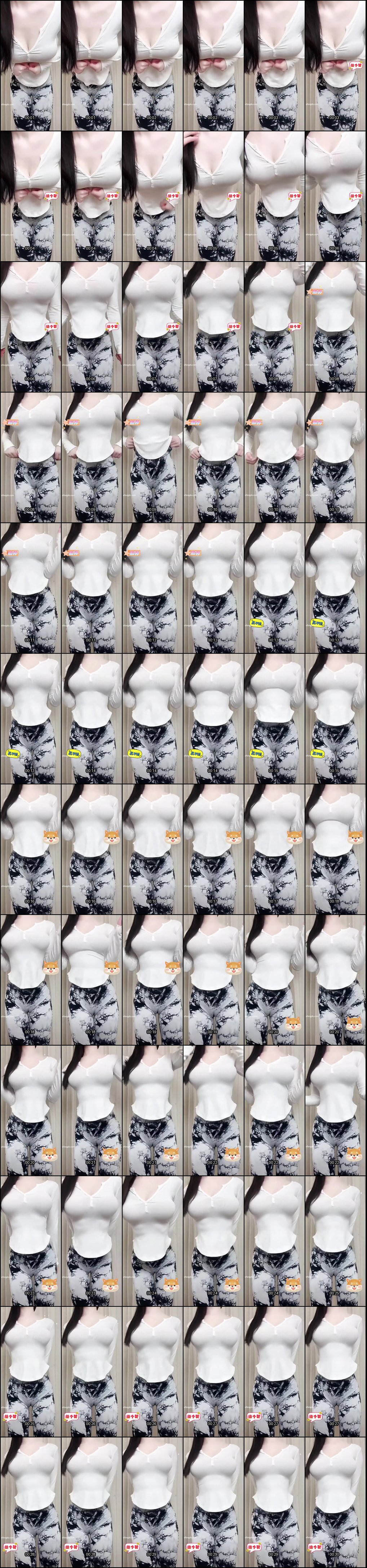 快手网红小软糖极骚骆驼趾诱惑，紧身衣下身材火辣爆表！