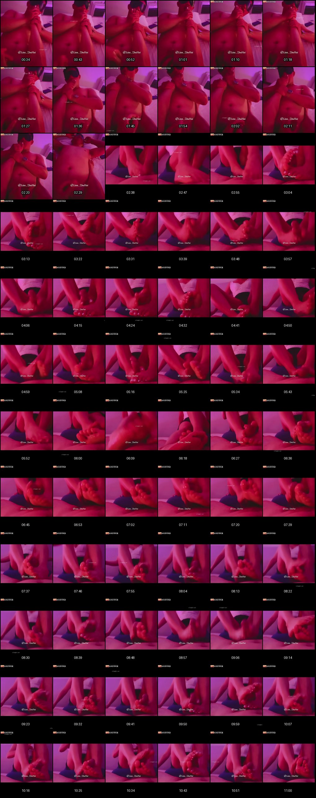 LISA珠海推特精选精品视频