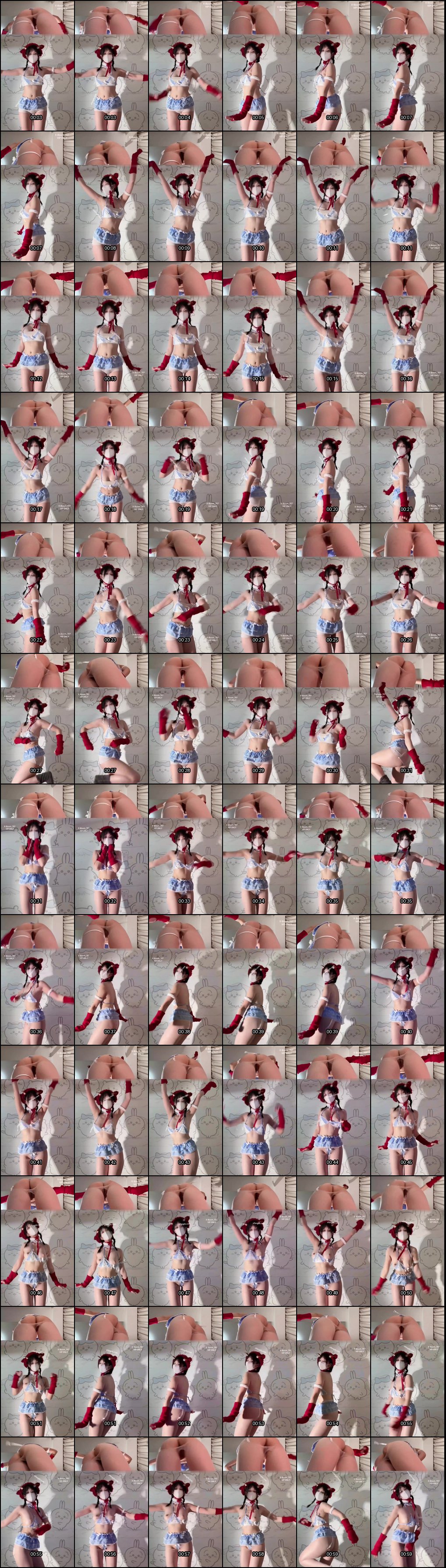 抖音女神玉米热辣裸舞诱惑合集