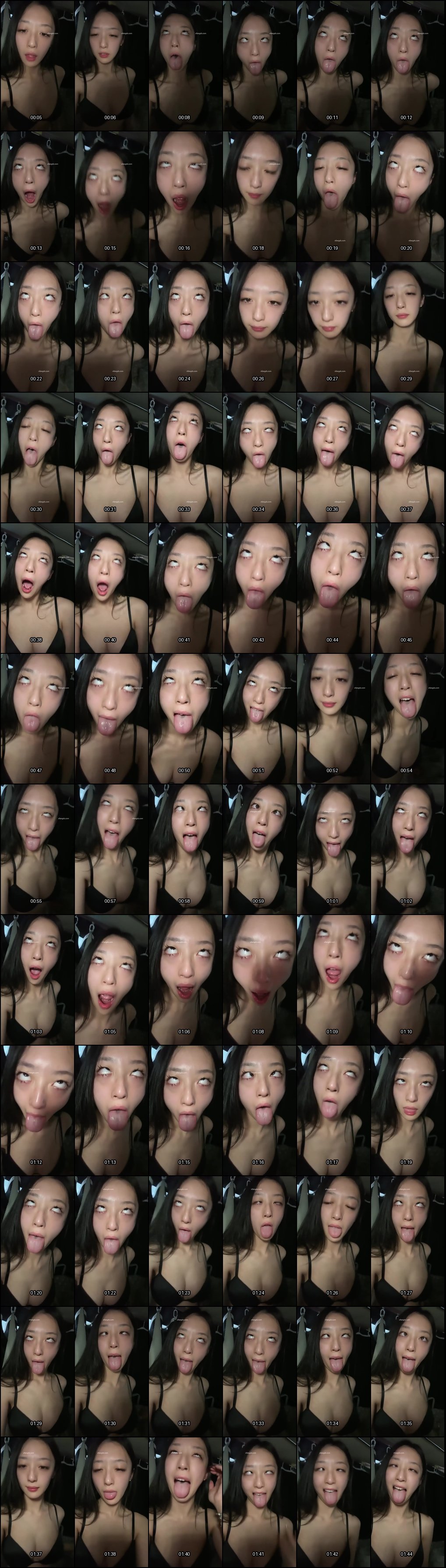 抖音女大学生灌汤饱饱阿黑颜翻白眼高潮定制视频第二弹