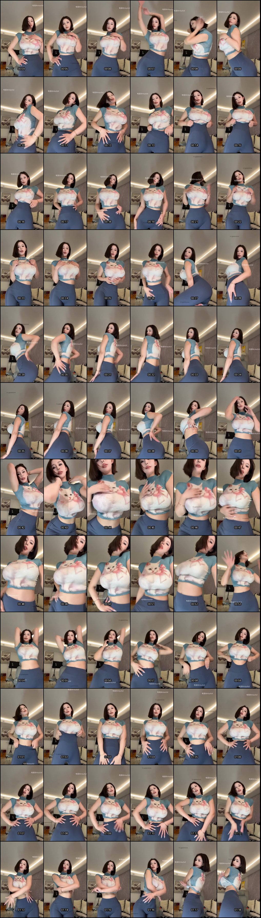 抖音网红依阳baby与没有圆子蜜语空间合集4：甜蜜诱惑直播精华