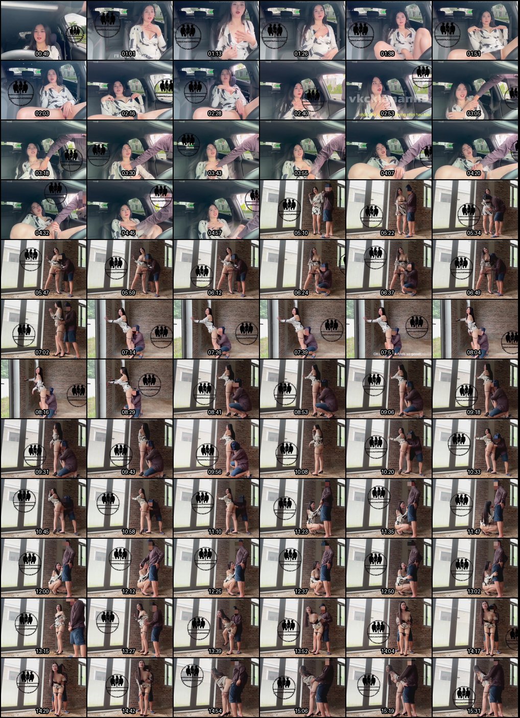 越南绿帽淫妻博主【vkcklananh9496】：户外假车祸色诱司机外卖小哥+丈夫邀单男多P合集