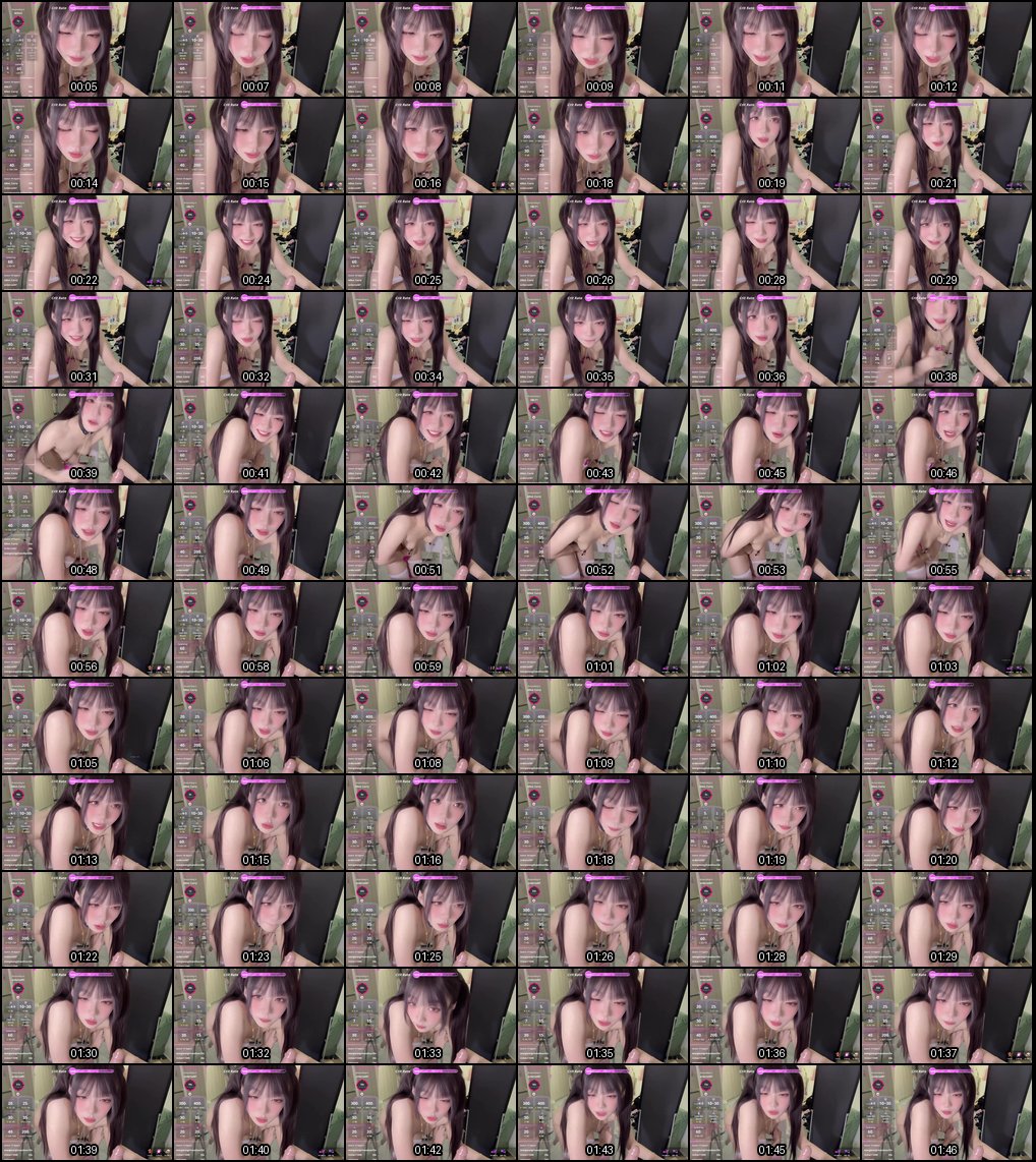 StripChat纯欲女神yaya-728 8月直播：阿黑颜自慰双马尾狂野