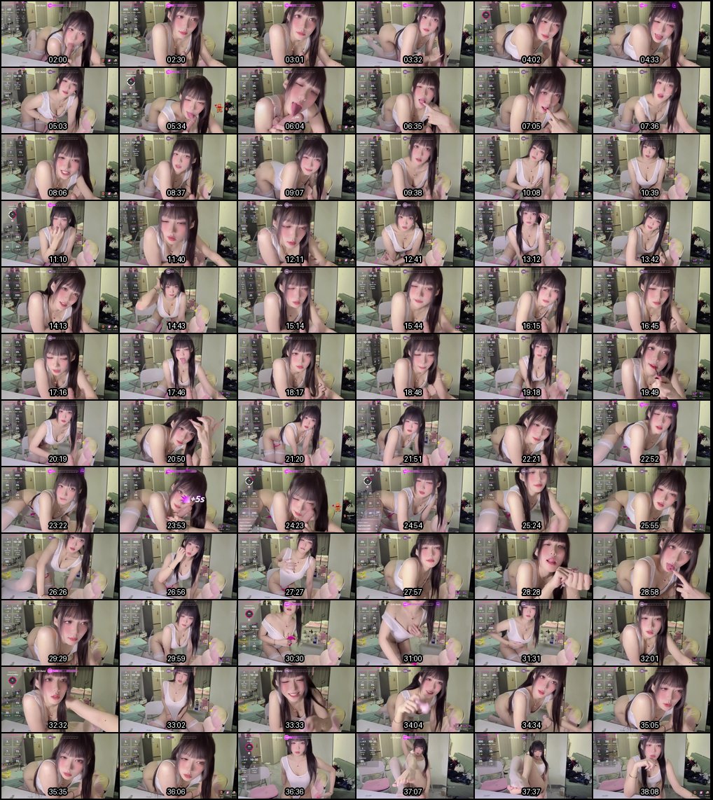 顶级颜值纯欲女神yaya-728 StripChat 8月直播秀：阿黑颜自慰双马尾狂乱