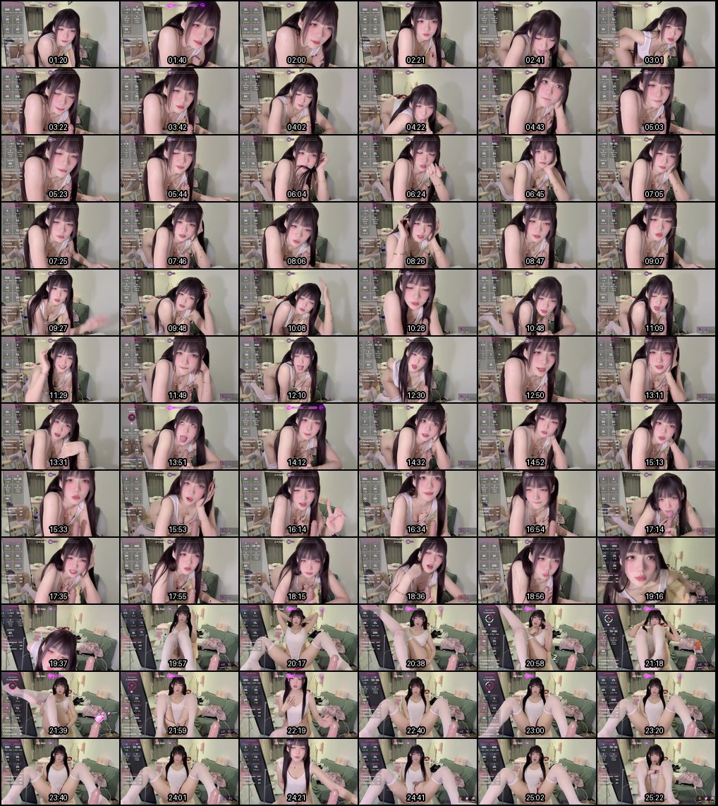 顶级颜值纯欲女神yaya-728 StripChat 8月直播：阿黑颜自慰双马尾狂野