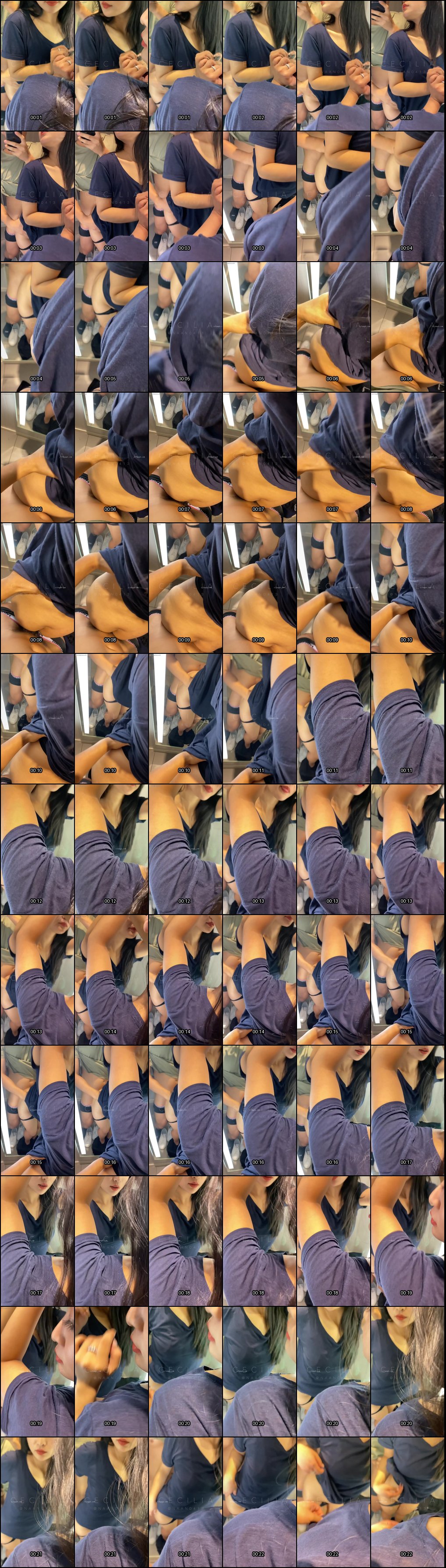 神秘金主包养极品气质模特CECILIA推特私密女神视频_1