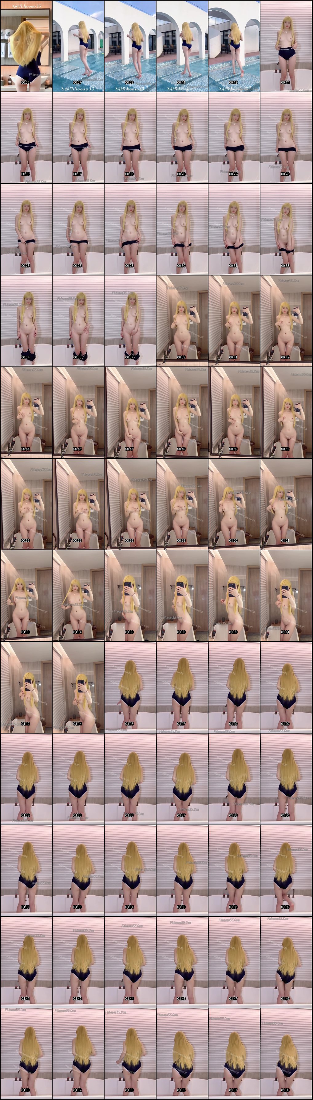 播音系美女小美度假不忘漏奶漏逼，付费群独享福利