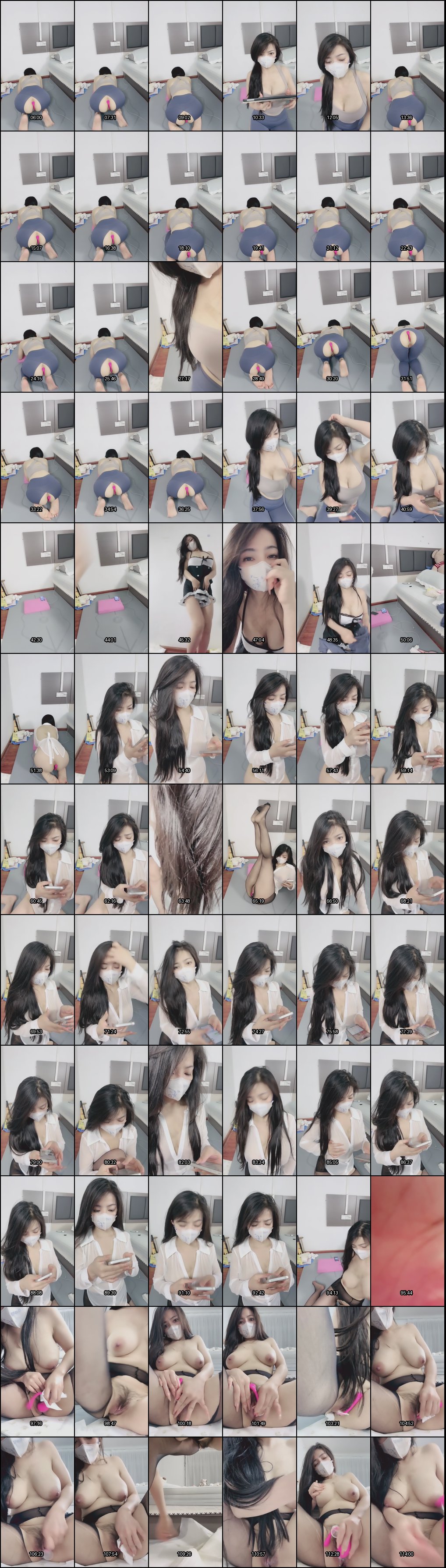 火辣国产主播熊猫娃娃PS直播无水印Part1