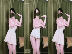 奶咪Naimi最新抖音风裸舞定制热辣表演