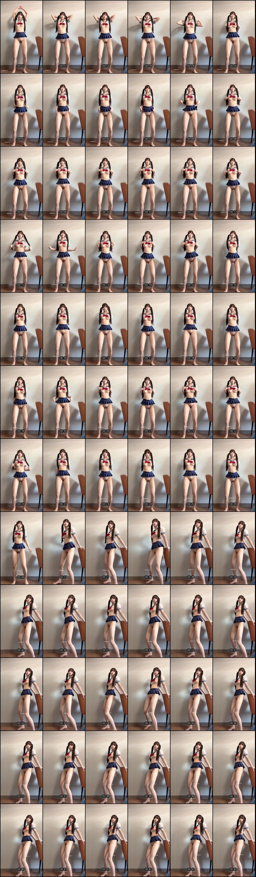 小粉喵推特双马尾萝莉露脸白虎裸舞自慰诱惑