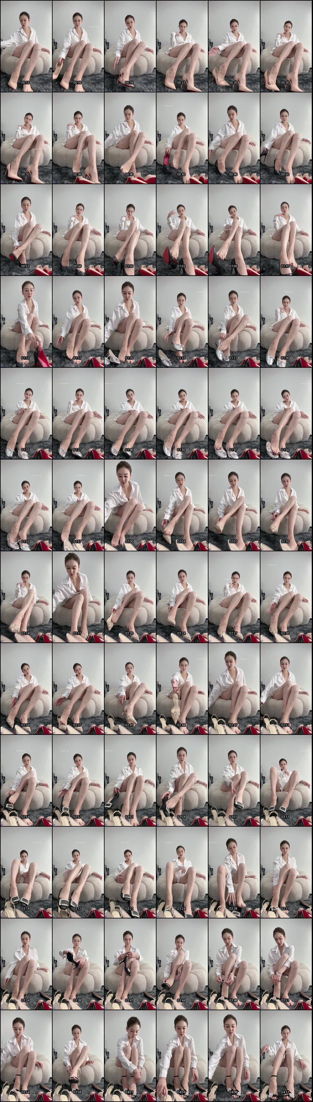 高颜值御姐主播迷人奈丝袜美脚极致淫语勾引，自慰福利第三弹