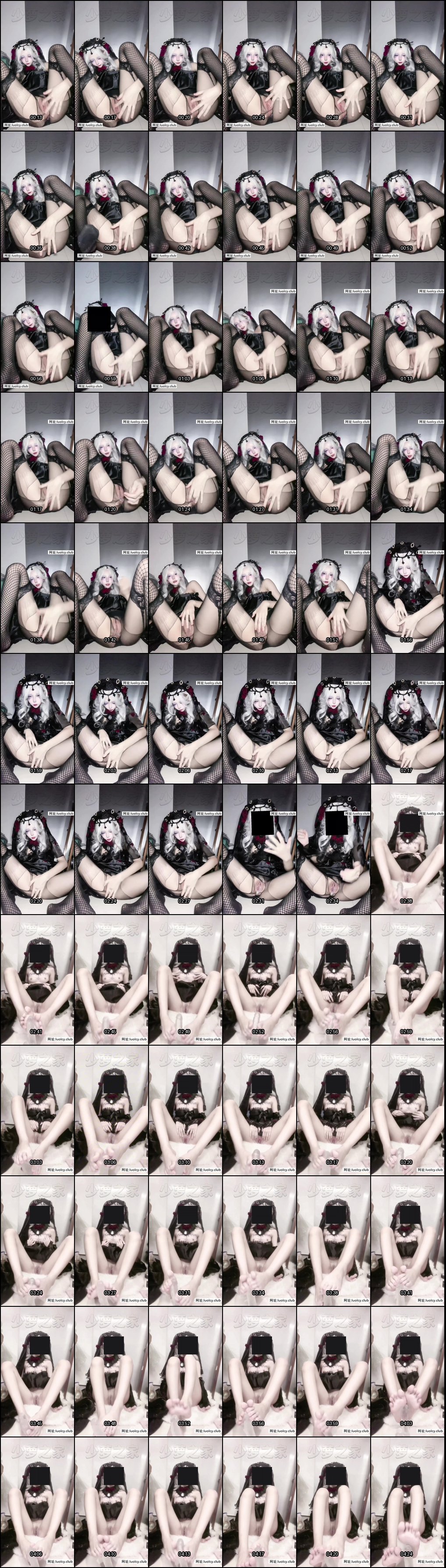 暗黑系福利姬第二部：凄美露脸诱惑