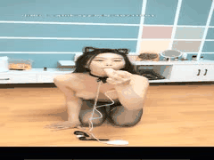 #小圆黎央惠#小奶猫绿播女神下海_各种喷水淫叫不断抹奶油_JR121__2