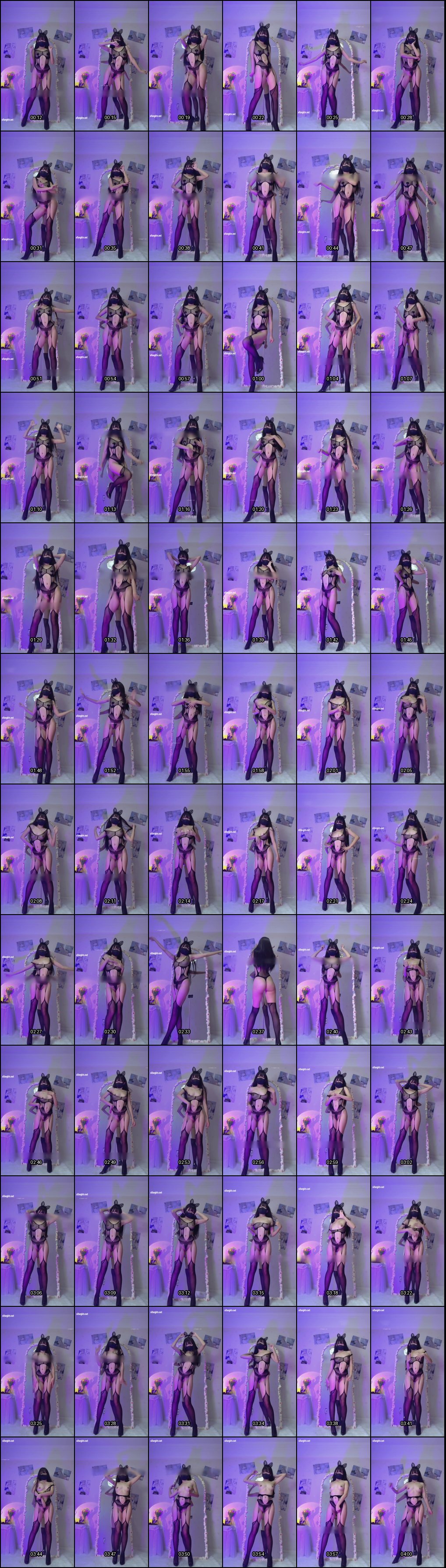 小仙云11月抖音风裸舞诱惑热舞