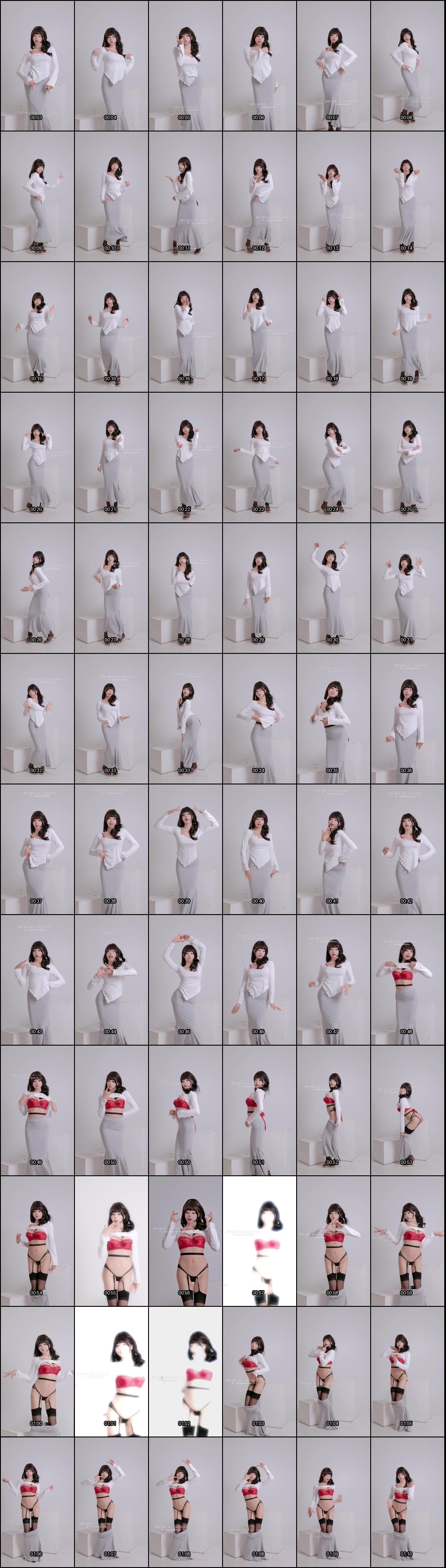 黏黏团子兔6月诱惑新作：夹心饼干涩舞表演