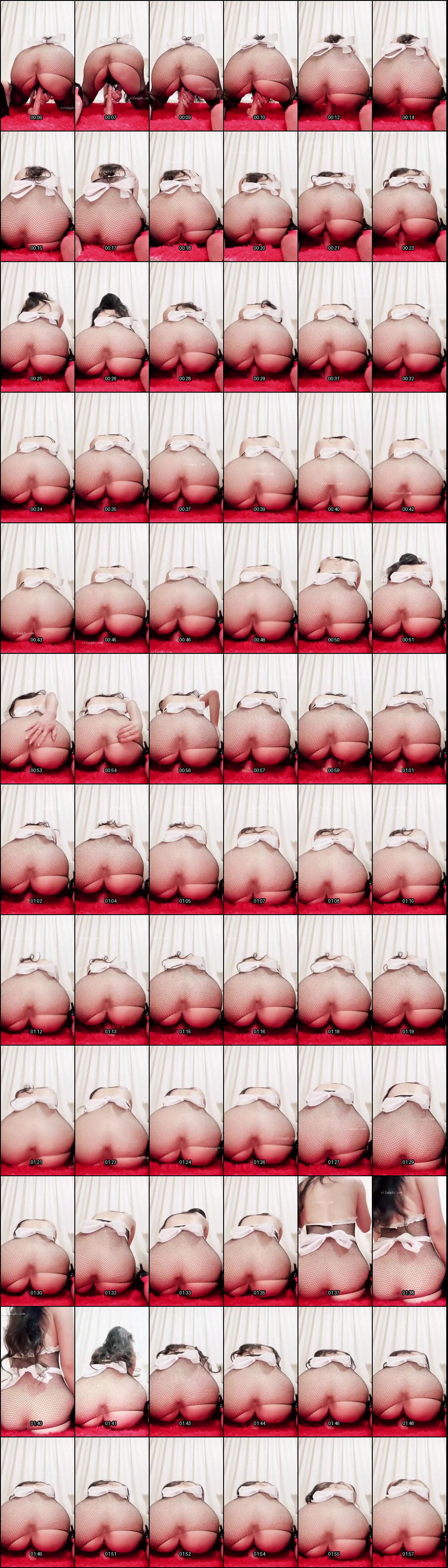 抖音高颜值网红于掌柜道具自慰骚穴特写，毛多身材苗条超浪福利