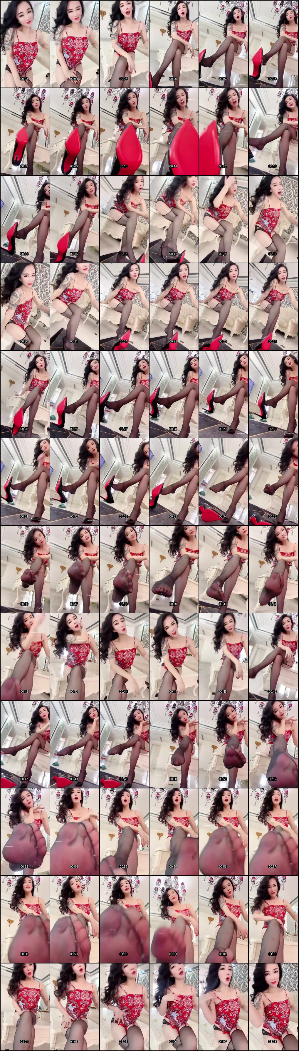 快手鹰姐熟女自拍大尺度福利合集：烟熏妆丝袜包臀裙诱惑，床上吸干男人的致命魅力