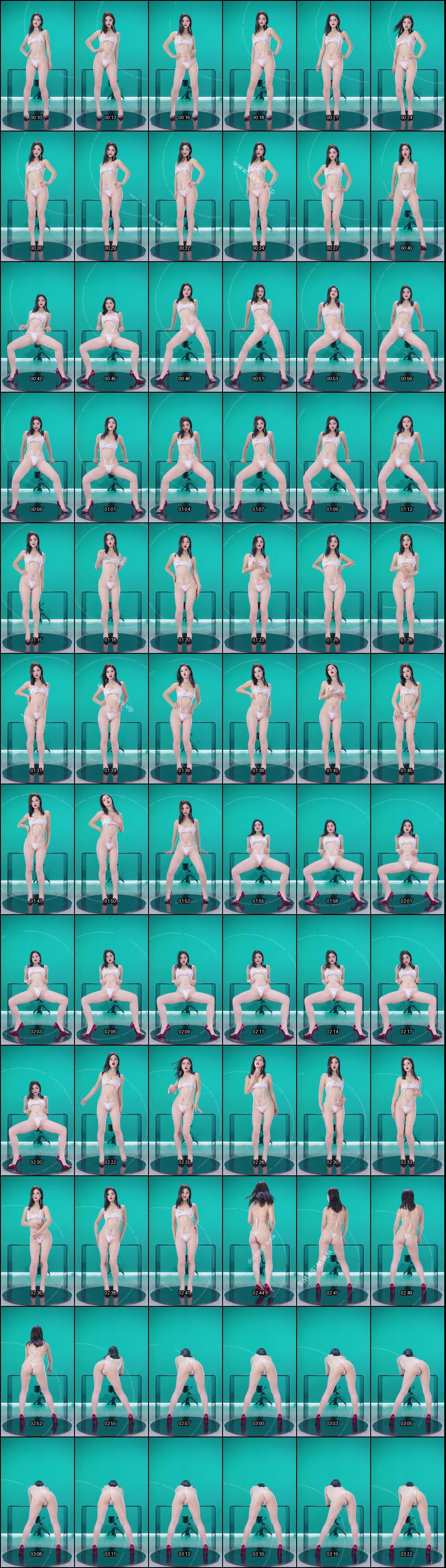 绝对舞力Patreon 7月高跟诱惑更新：第一套18V热舞版