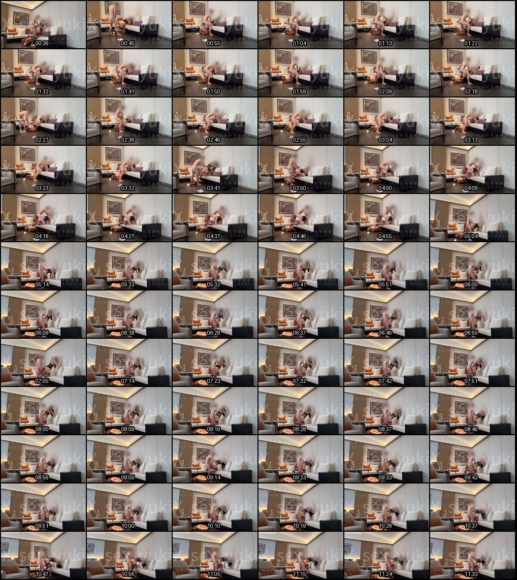 Sexy_Yuki黑丝高跟巨乳肥臀少妇沙发后入打桩，高潮腿软狂喊不行了！