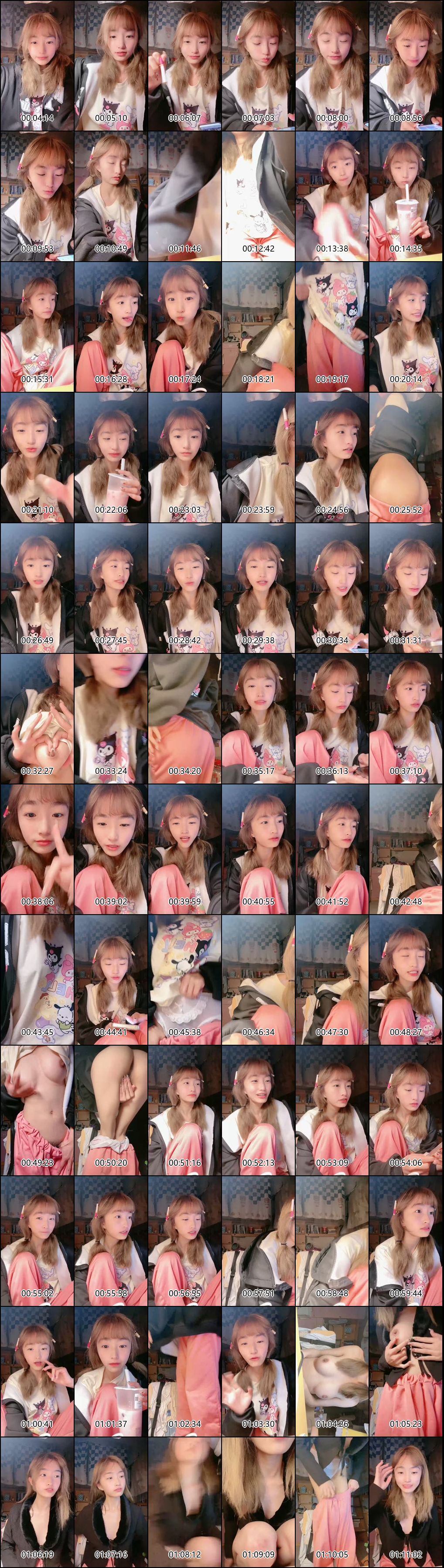 大学生主播呜崽酱的宿舍自慰福利合集第8期_8