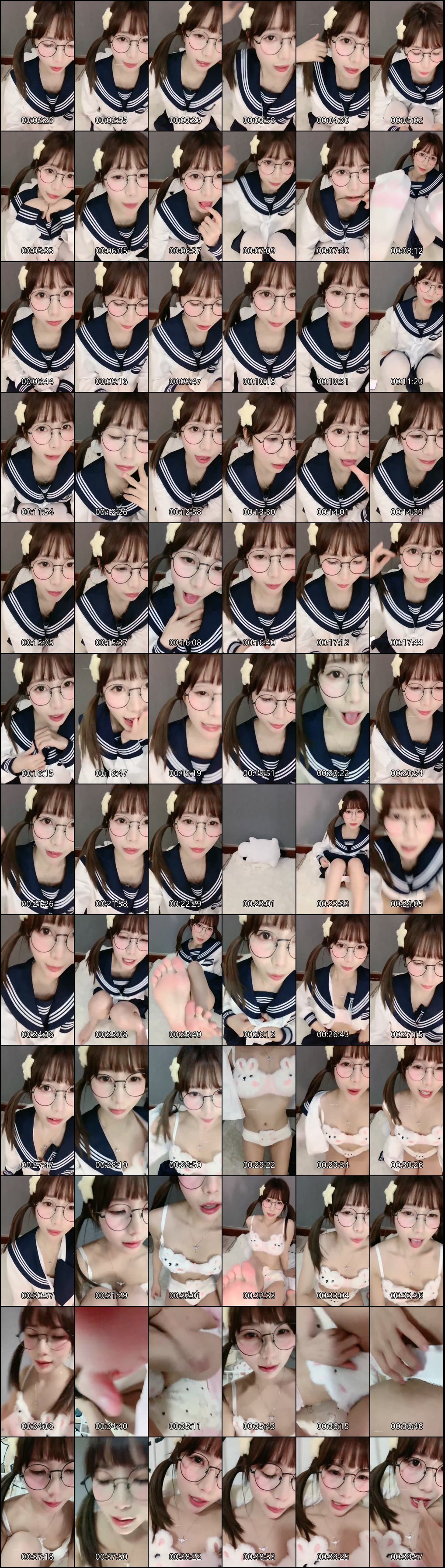 清纯眼镜萝莉直播反差自慰掰开粉嫩小穴叫爸爸求猛草JK制服全程露脸扣穴超撩人