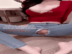 福利姬猫猫女仆小貂蝉牛仔裤诱惑自慰