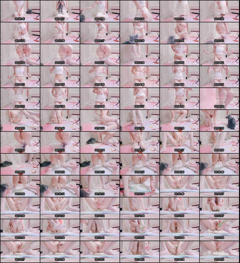 软甜糯米糍福利姬吊带短裙学生萝莉自慰诱惑