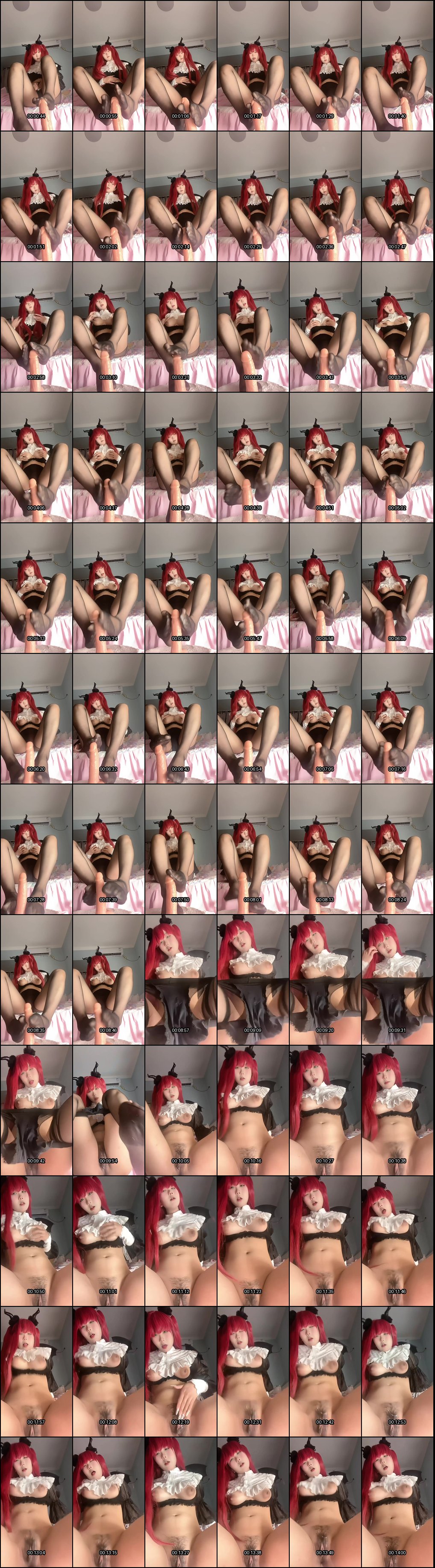 可爱萝莉小颖欧尼蕾姆角色扮演自慰露脸福利