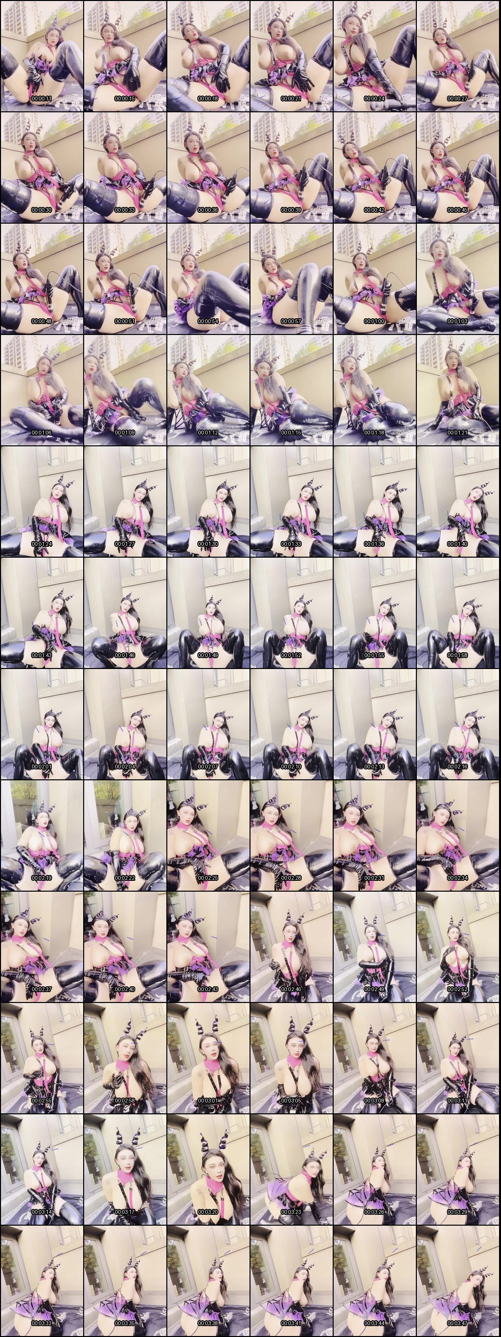 巨乳福利姬芷仪g宝 制服小恶魔大黑牛自慰诱惑_2