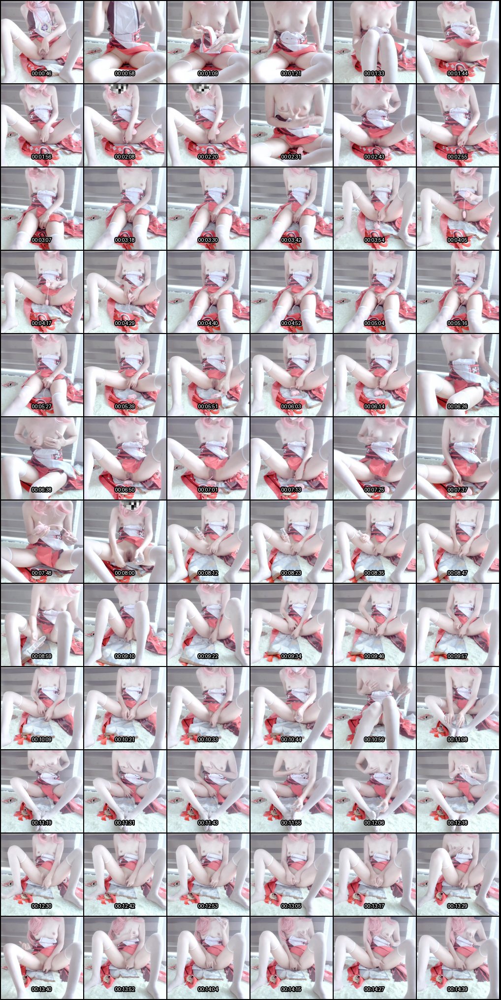 月色宝宝白丝Cosplay八重神子 自慰跳蛋乳夹极致诱惑