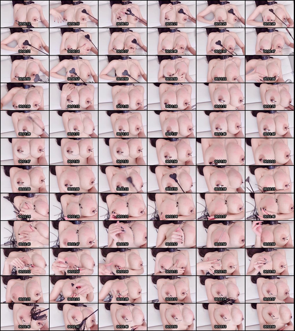 学生萝莉福利姬自慰秀_项圈乳夹SM调教诱惑