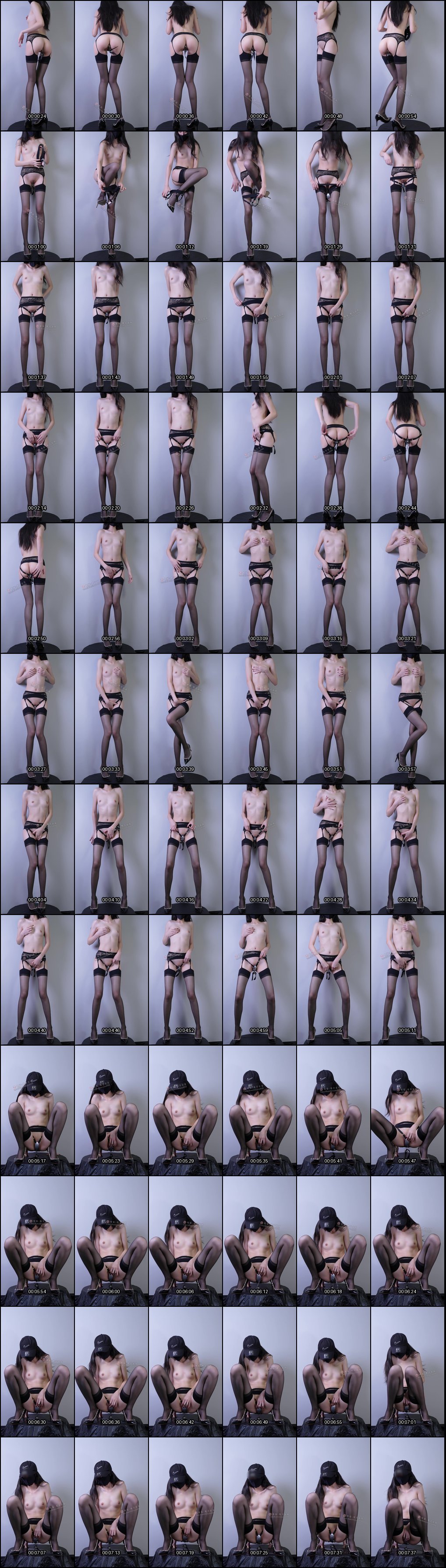 白虎贫乳福利姬小桃呢丝袜自慰诱惑