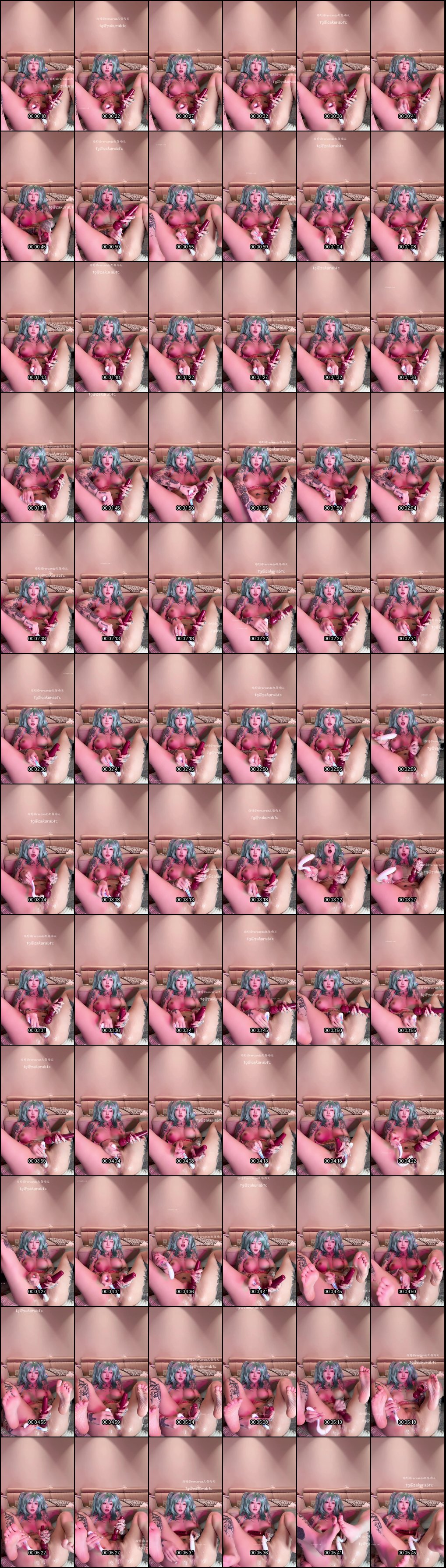 浅绿双马尾萝莉九条南无道具高强度自慰_翻白眼高潮淫叫不止