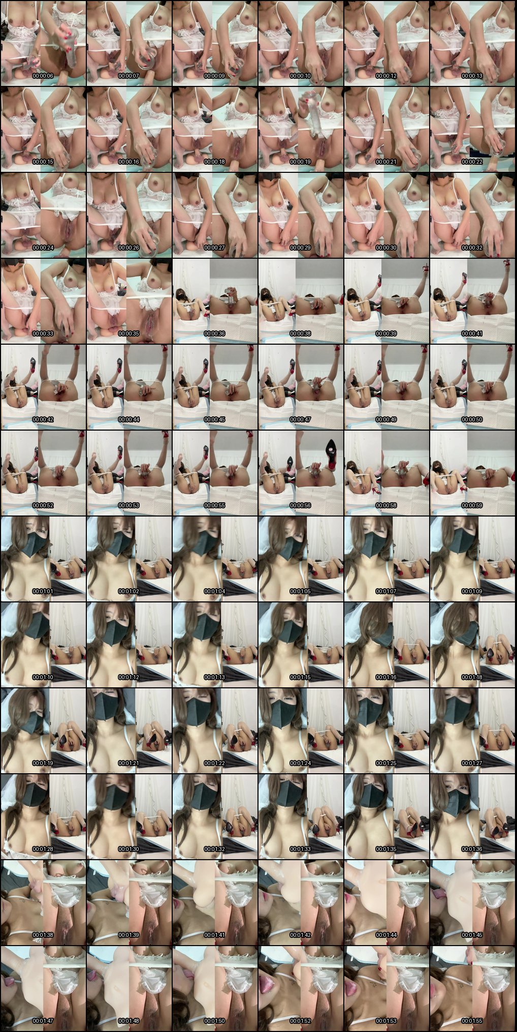 福利姬KK自慰喷水白浆诱惑合集109部